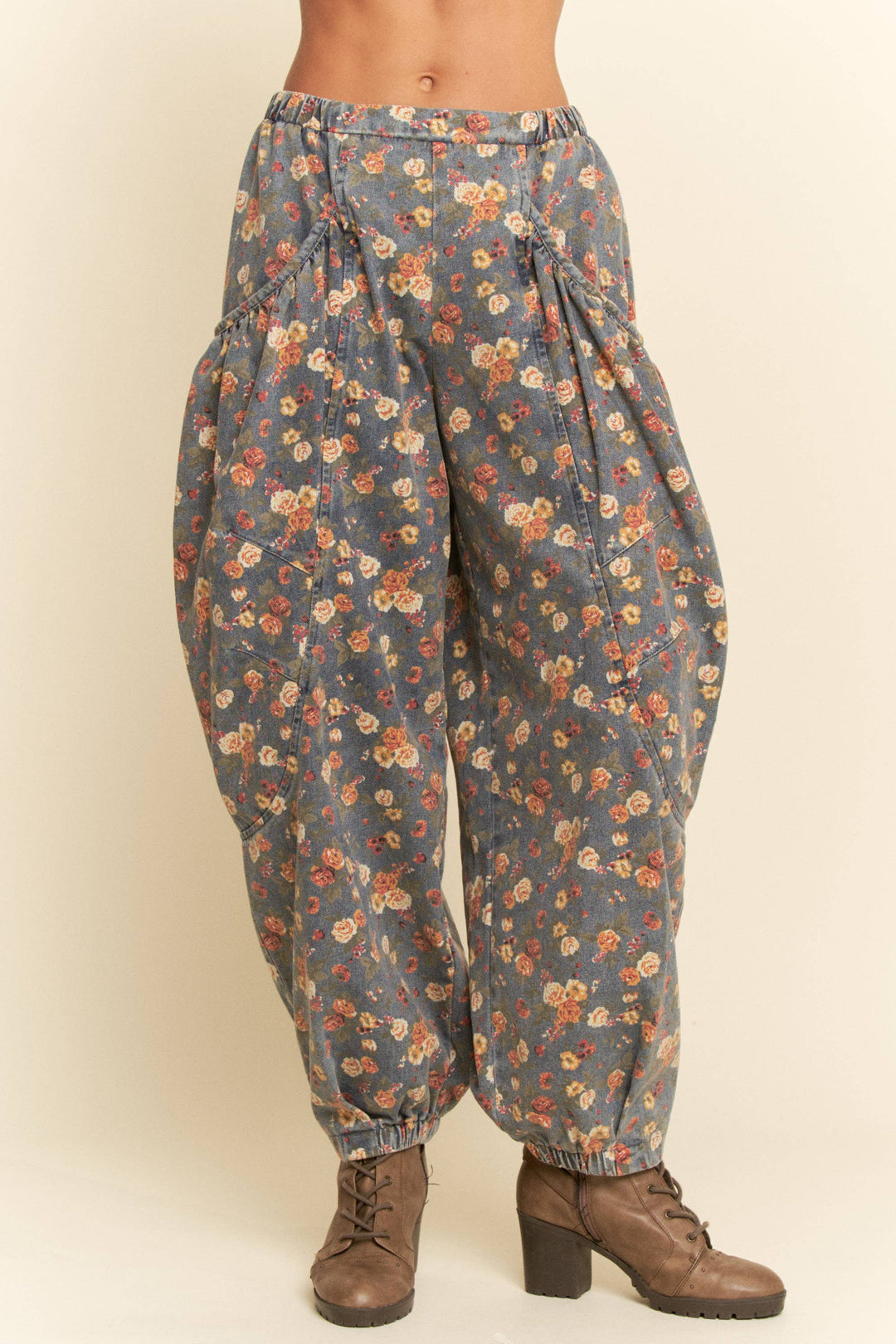 DENIM BLUE FLOWER: Denim Blue