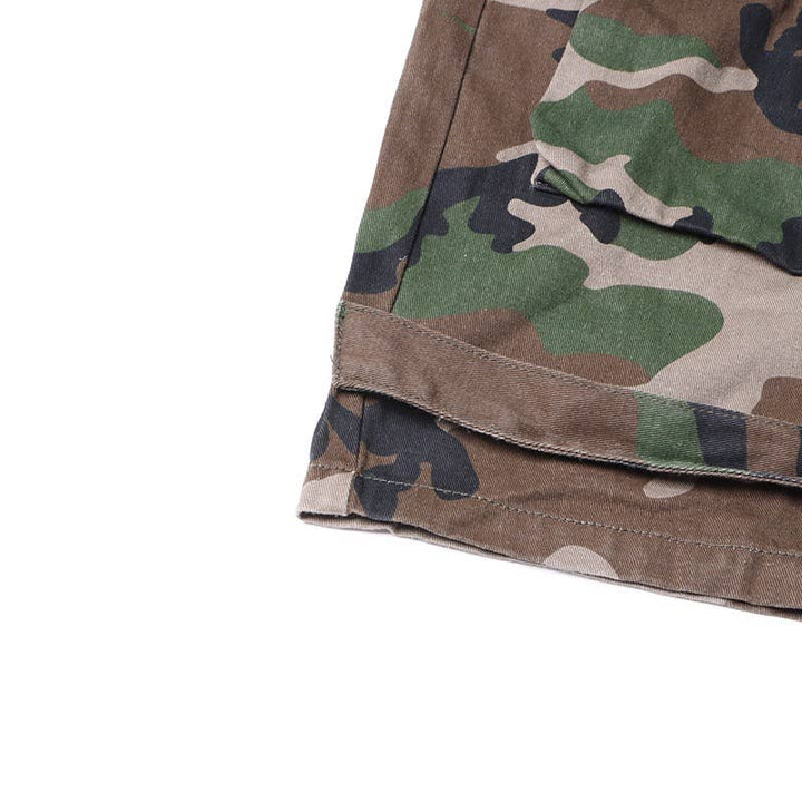 Camouflage Strapless Wide Leg Jumpsuit