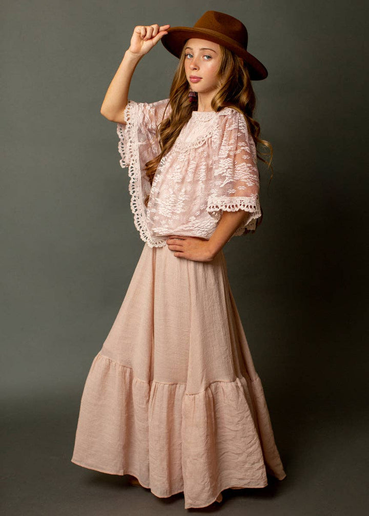 Kid's Eri Top in Lilac