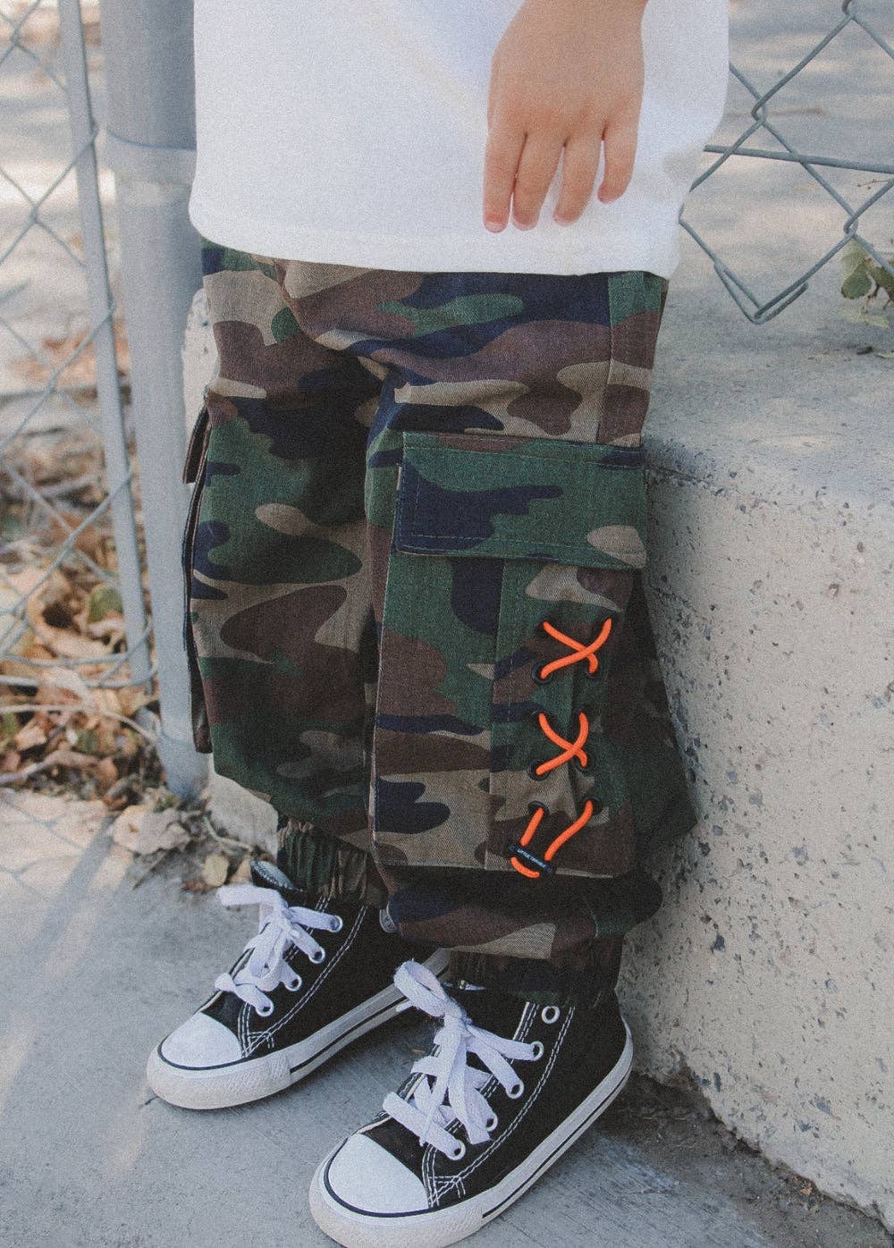 Baggy Camo Cargos Kids