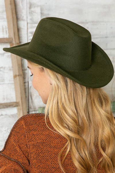 COW BOY HAT | 40HW214: WHITE