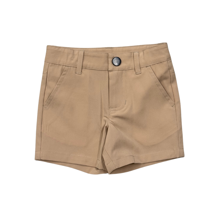 Babysprouts Boy's Dressy Shorts: Khaki