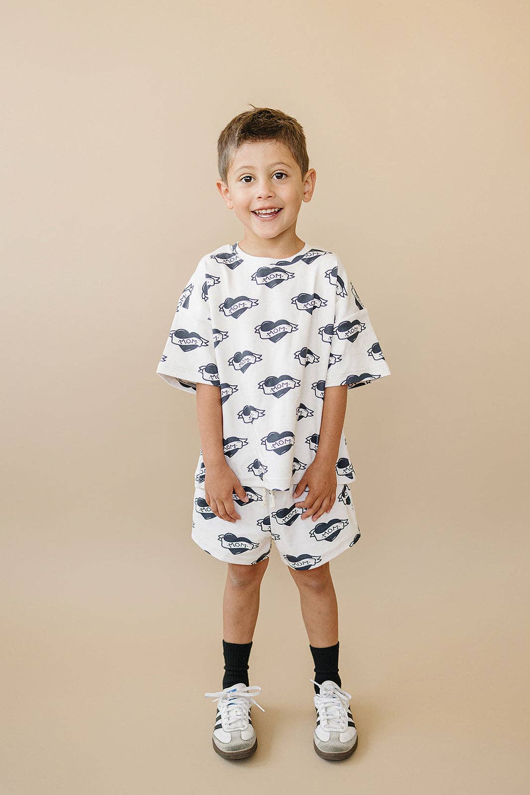 Boys Shorts Set | Mom tattoo