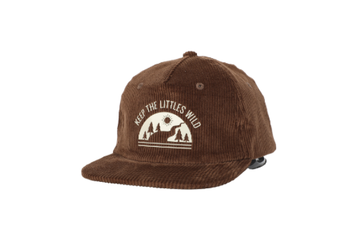 Rivers- brown corduroy hat: Tots