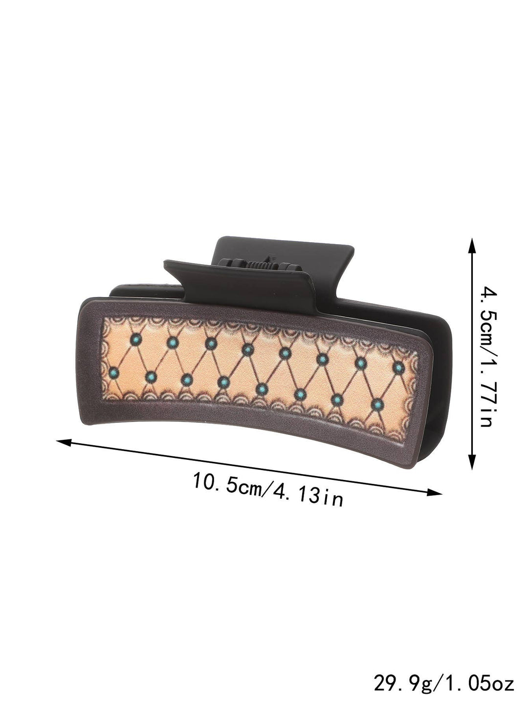 Leather Hair Claw