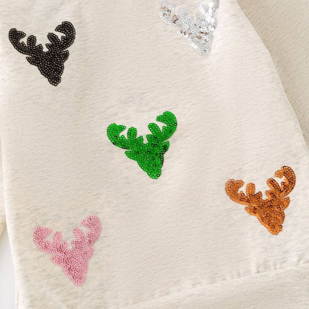 Deer Sequin Shirt