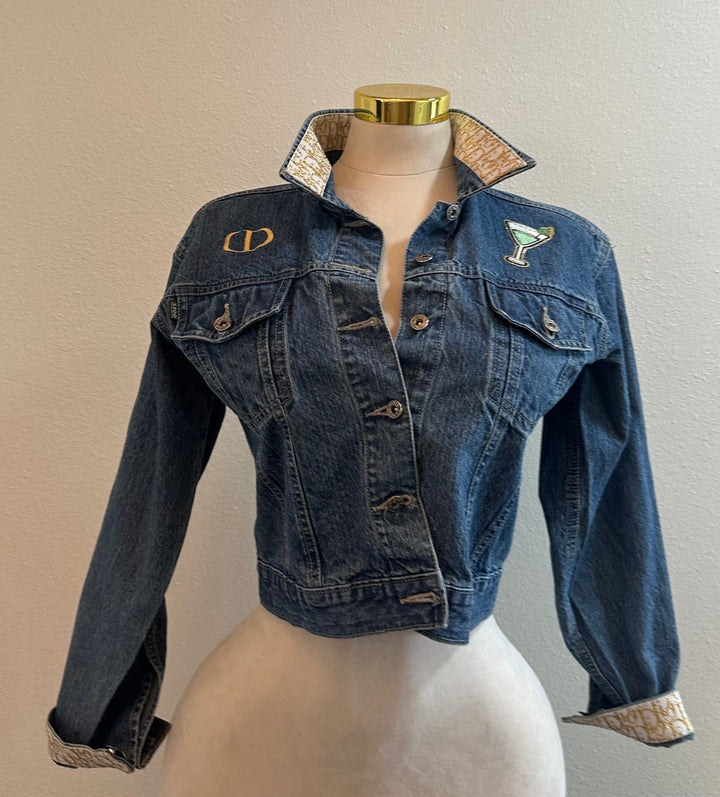 CHRISTIAN DIOR INSPIRED CUSTOM DENIM