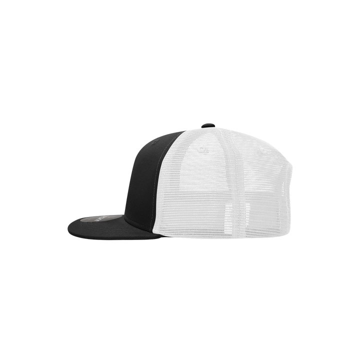 Decky 5010 - Kids Youth Trucker Hat, Flat Bill Snapback - 50: Heather Grey