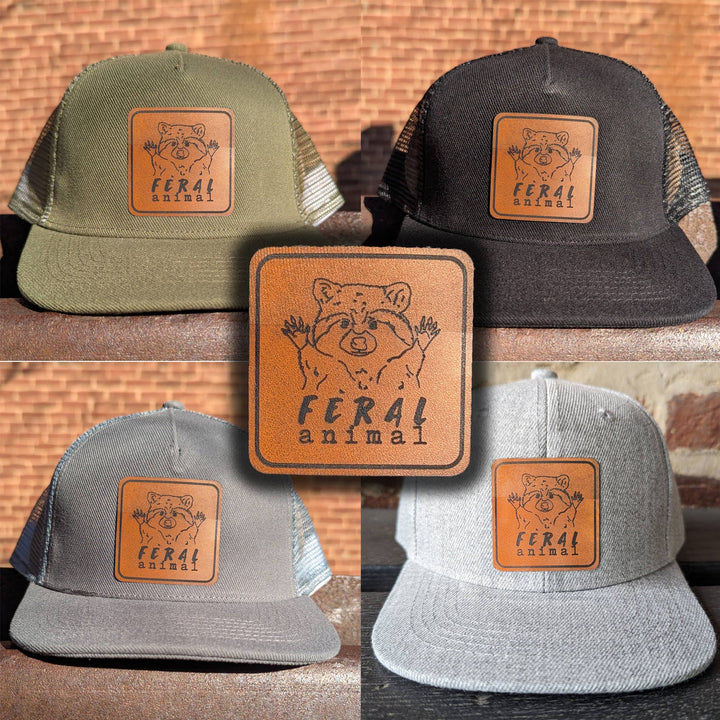"Feral Animal" Raccoon Trucker Hat