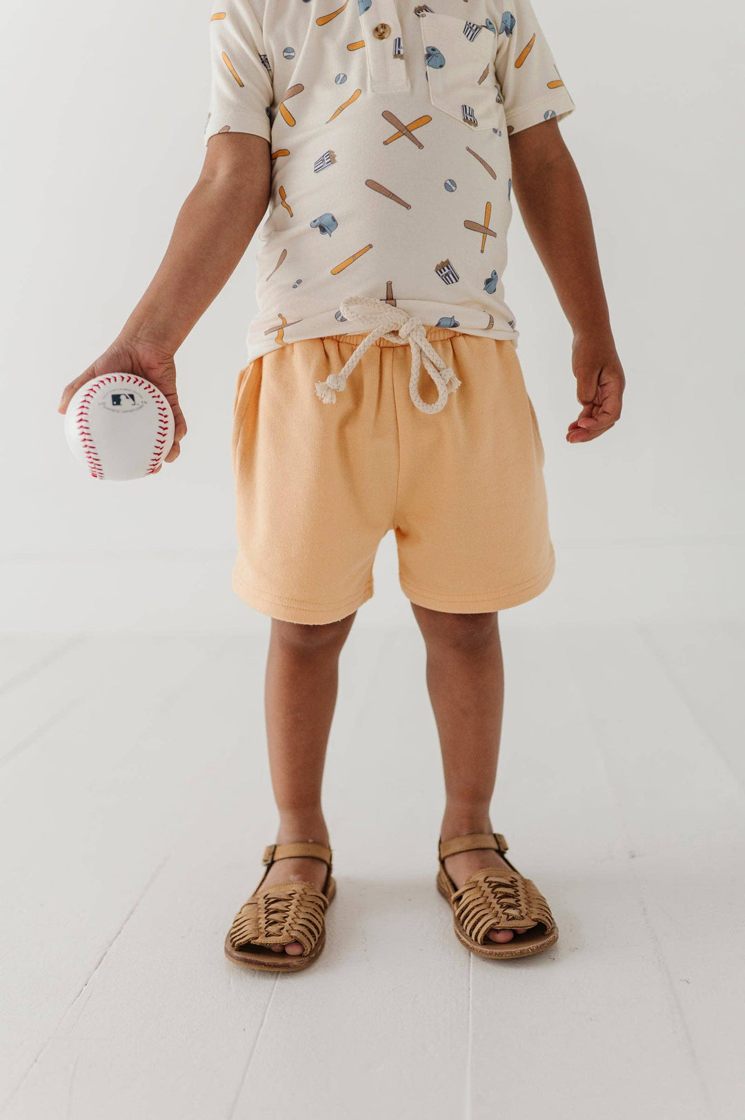Babysprouts Boy's Everyday Shorts: Storm Cloud