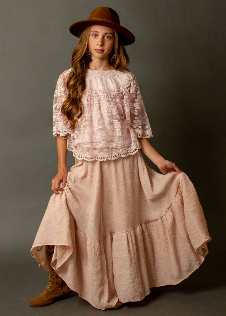 Kid's Eri Top in Lilac