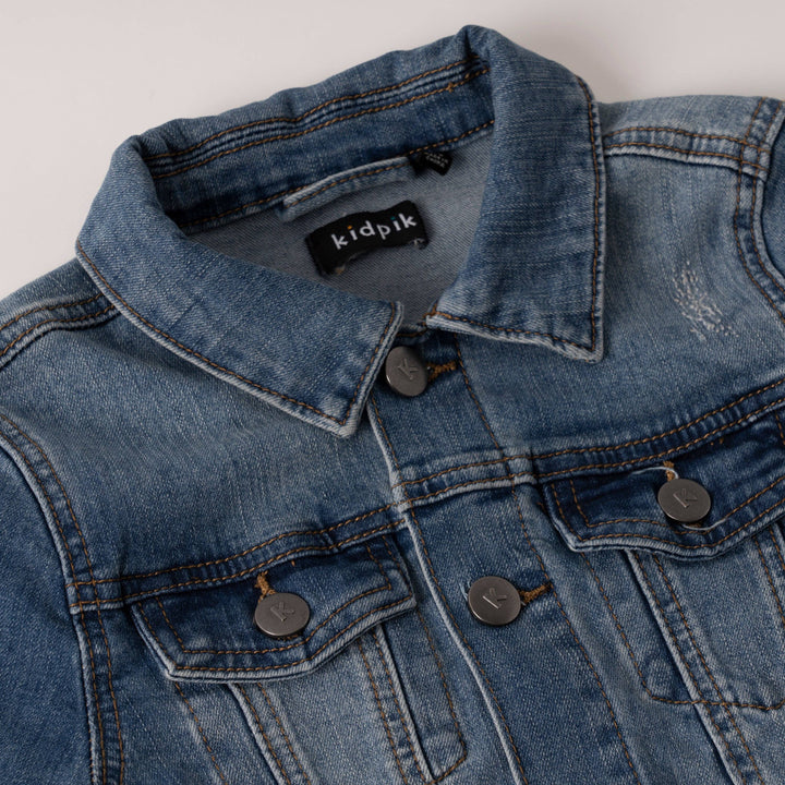 Denim Jacket - Husky: Crocodile Wash