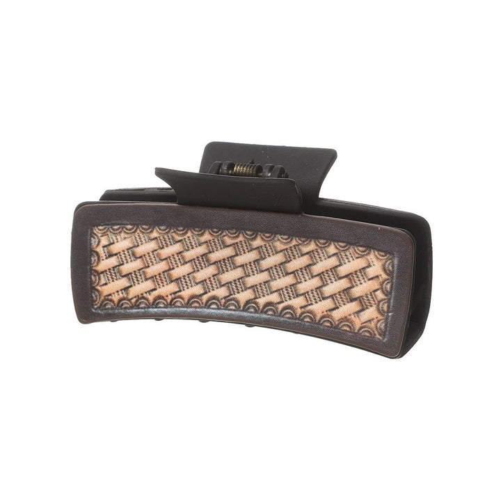 Leather Hair Claw