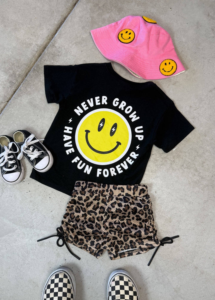 Leopard Girls Mesh Shorts
