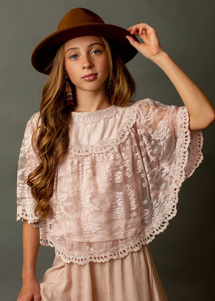 Kid's Eri Top in Lilac