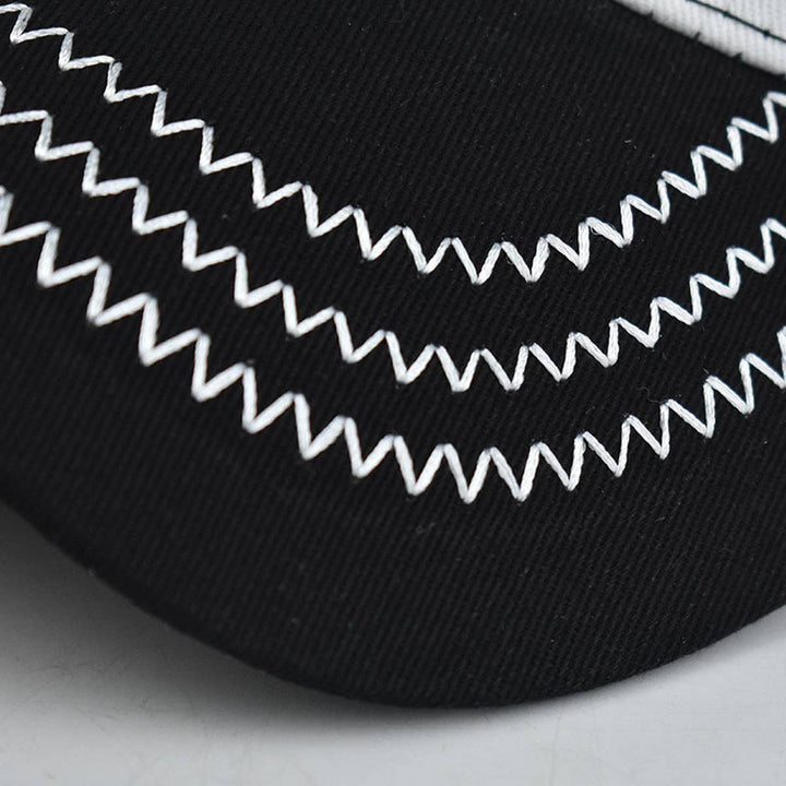 NEW ANIMAL EMBROIDERED BREATHABLE MESH TRUCKER HAT_CWAH1357: DARKGREY / (OS) 2