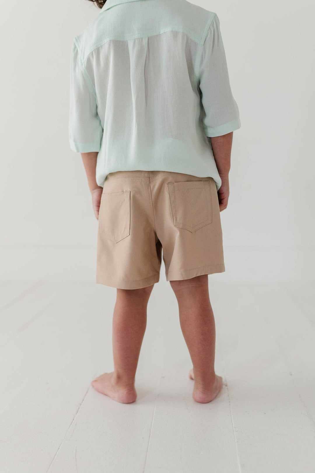 Babysprouts Boy's Dressy Shorts: Khaki