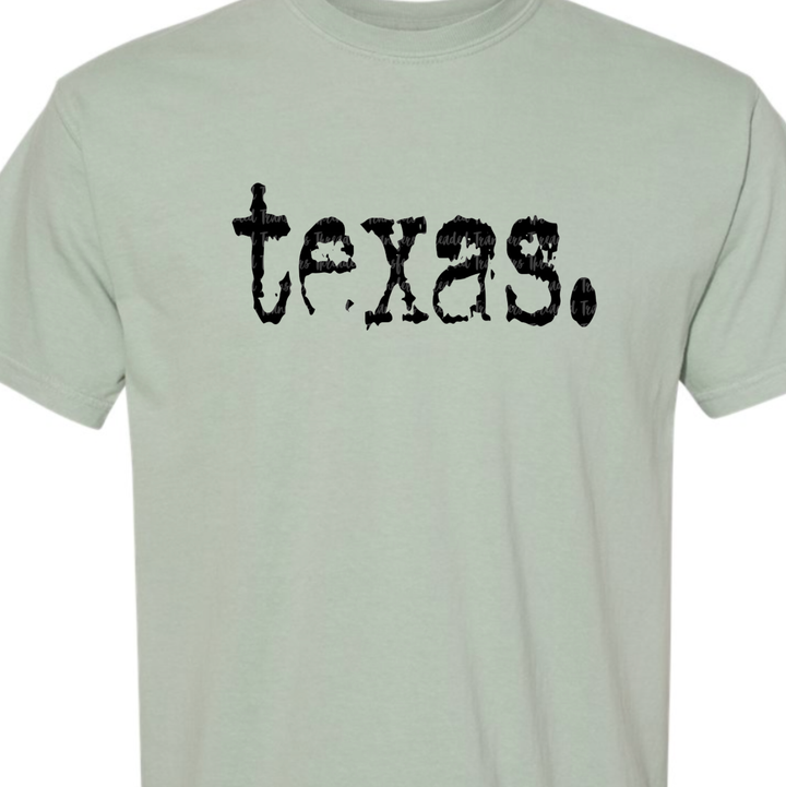 Typography State Design Comfort Color Tee: Espresso / Medium