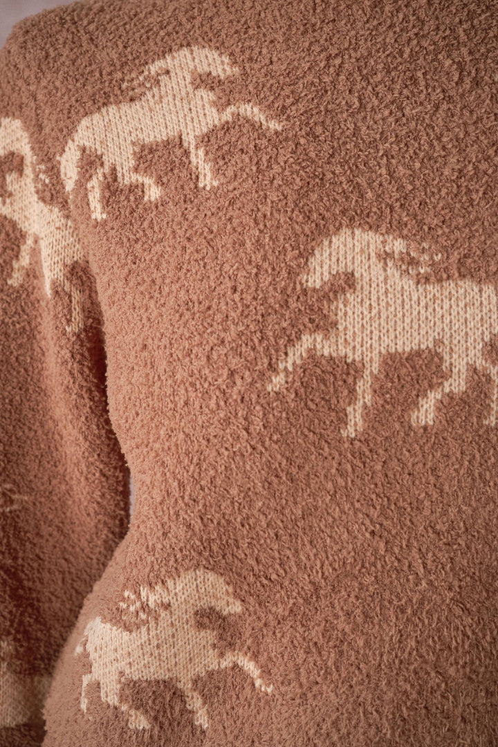 Horse Sweater Lounge Set