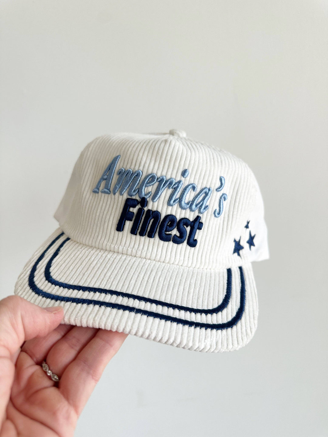 America's Finest Corduroy Trucker Hat