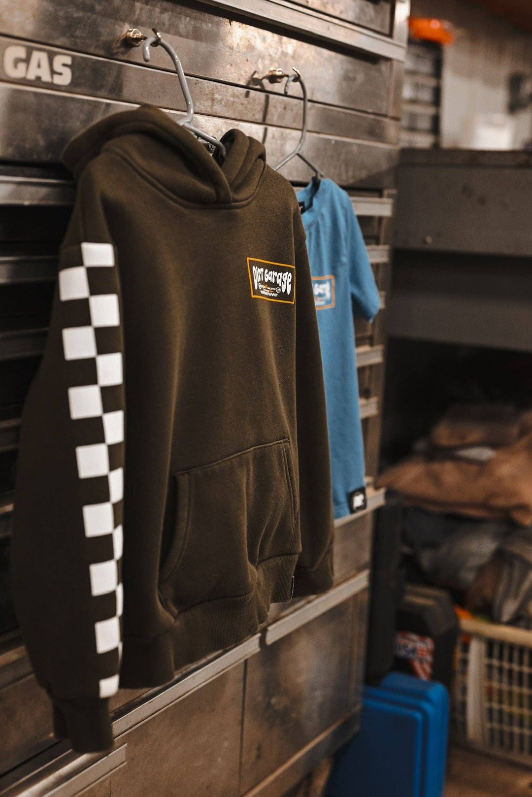 Dirt Garage - Boy's Hoodie
