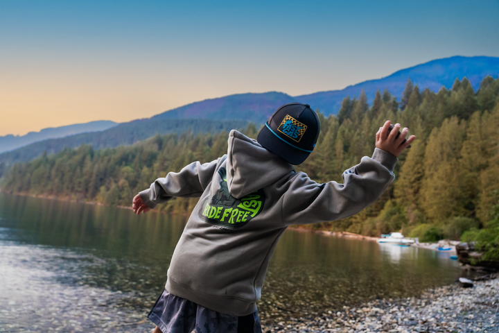 Live Fast Ride Free - Boy's Hoodie