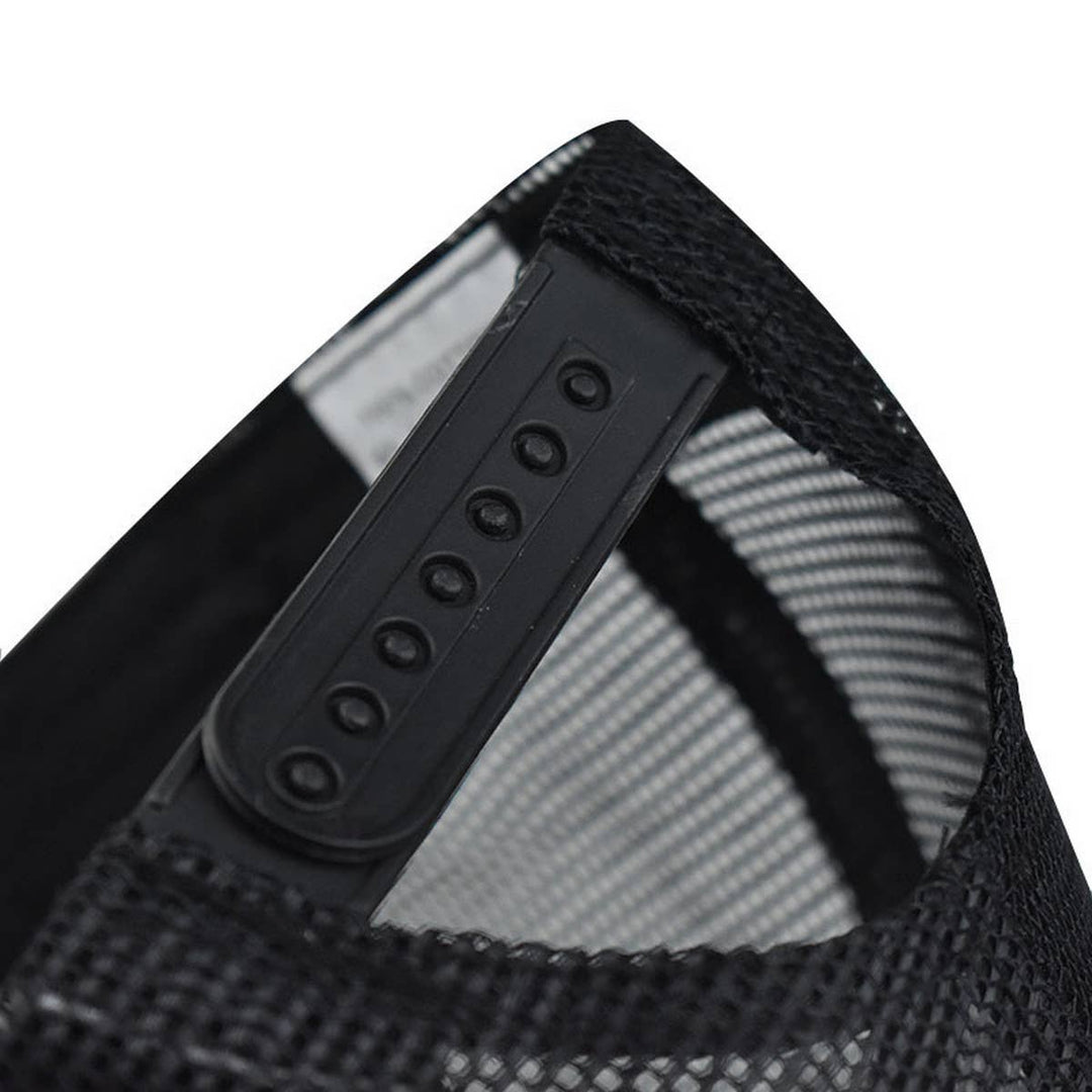 NEW ANIMAL EMBROIDERED BREATHABLE MESH TRUCKER HAT_CWAH1357: WINENAVY / (OS) 2