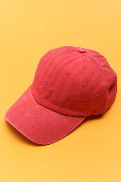 VINTAGE WASHED BASEBALL CAP 40HW702: Washed Military