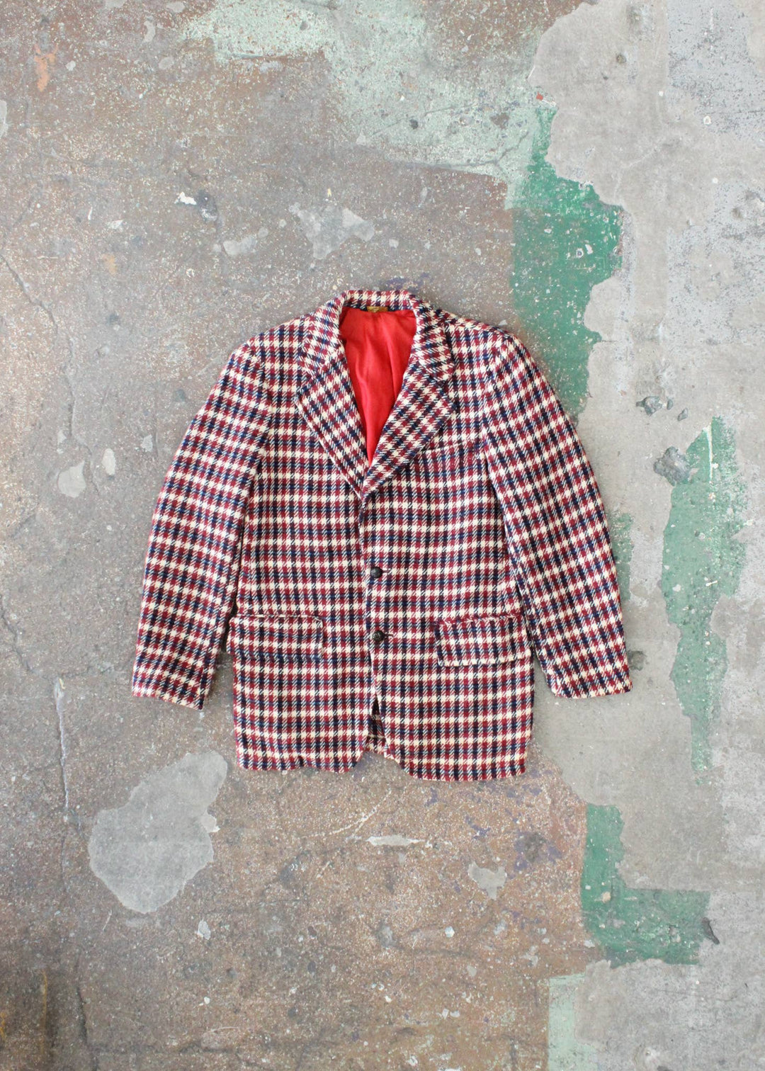 Vintage Printed Wool Blazer Bundle