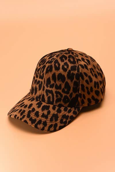 ANIMAL PRINT BASE BALL CAPS  | 40HW710: E