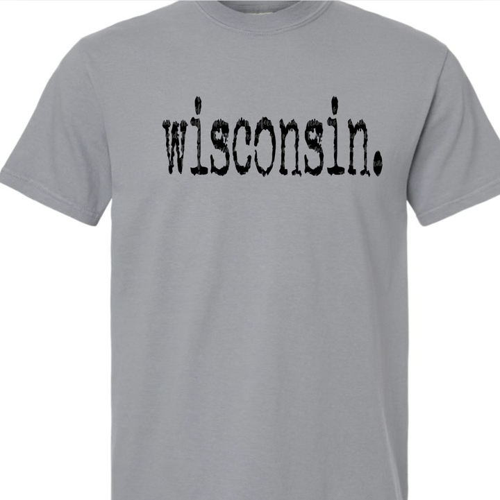 Typography State Design Comfort Color Tee: Espresso / Large