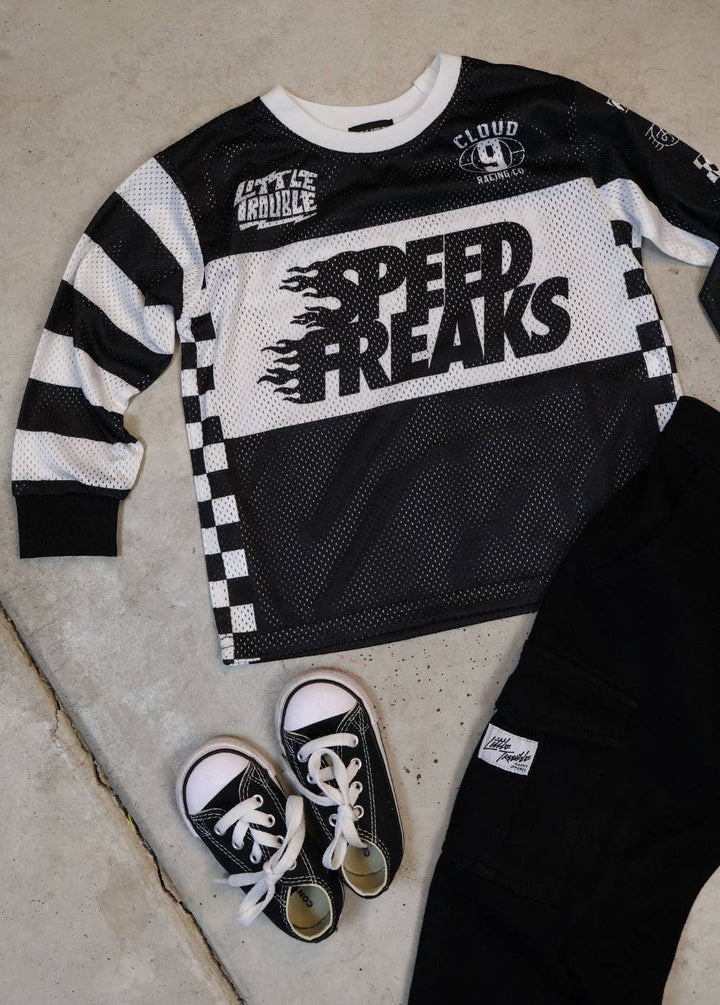 Speed Freaks Jersey Kids Top