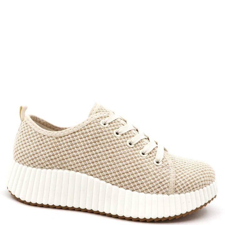 LACE UP SNEAKER 12 PAIRS, REMI 08 12: NAT MUL