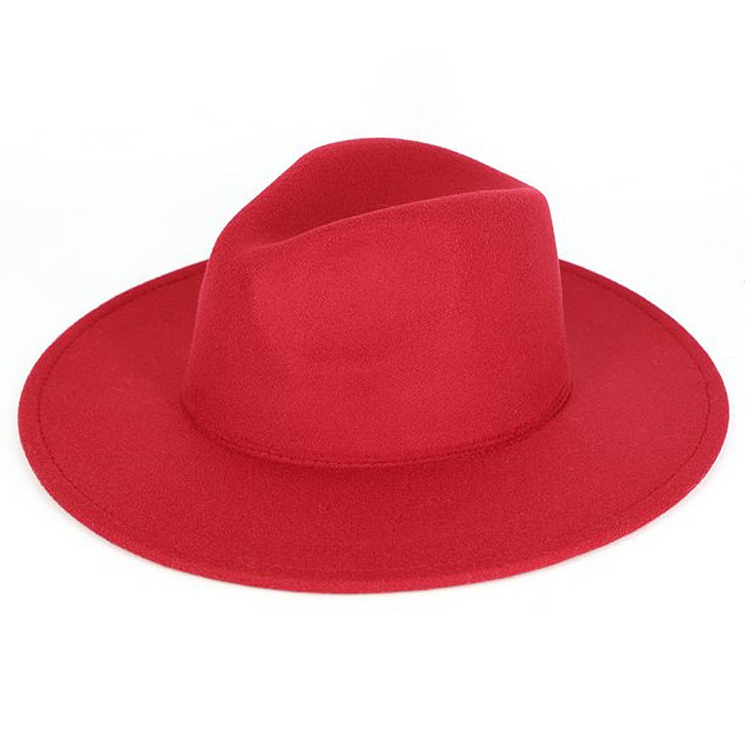 Solid Panama Hat MH0125: BK