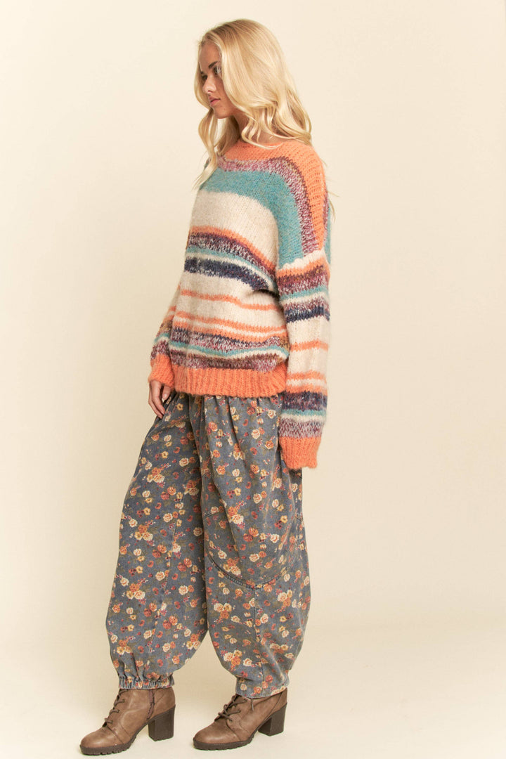 DENIM BLUE FLOWER: Denim Blue