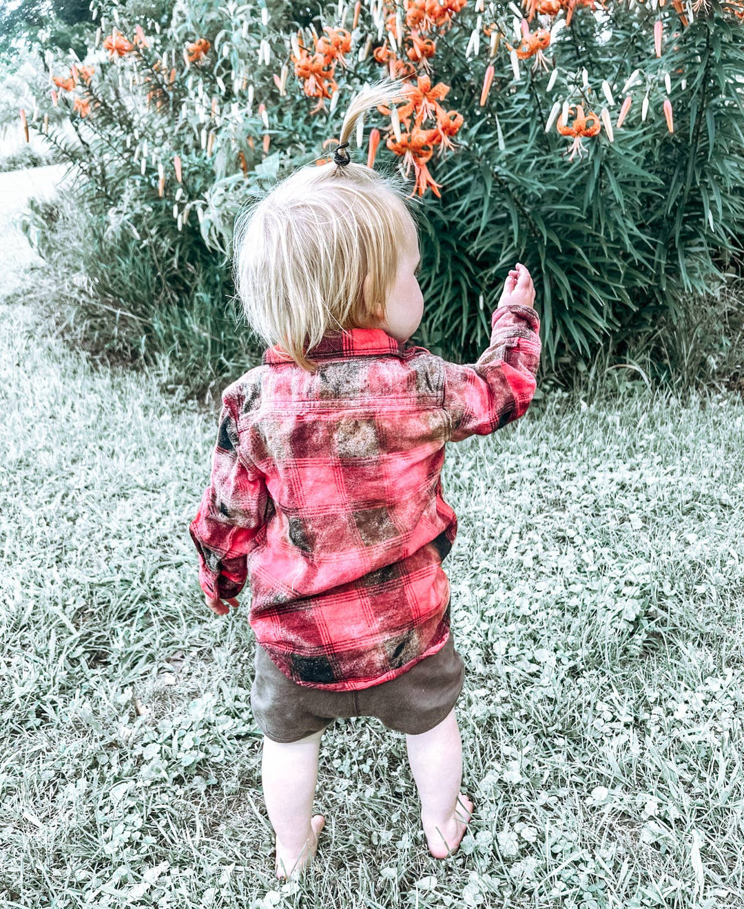 Toddler bleached flannels