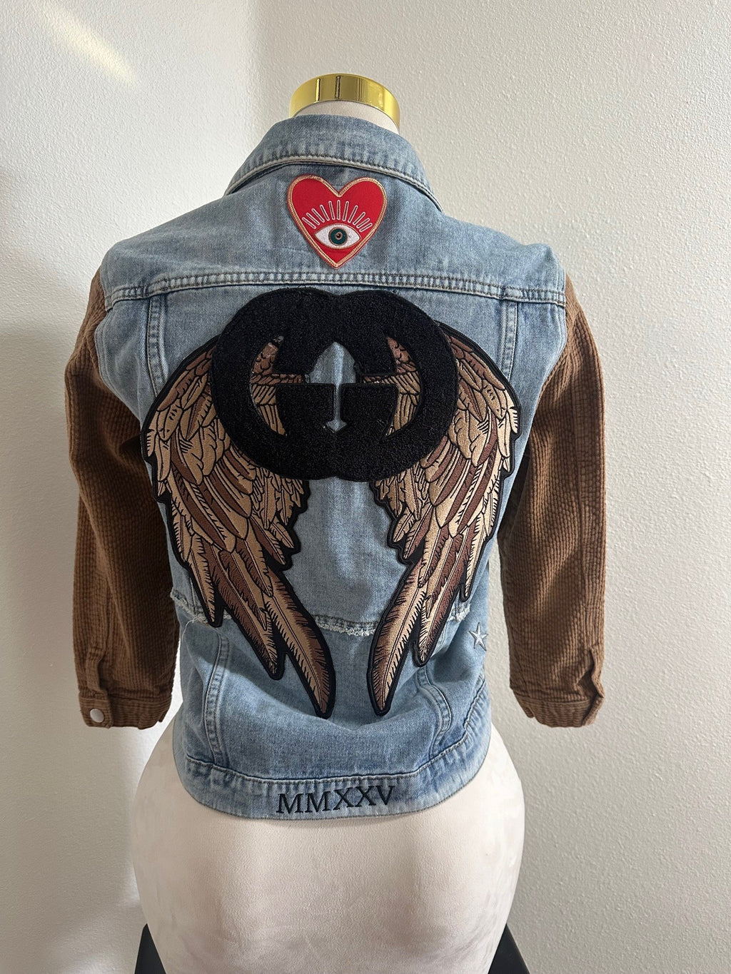 GUCCI INSPIRED CUSTOM DENIM