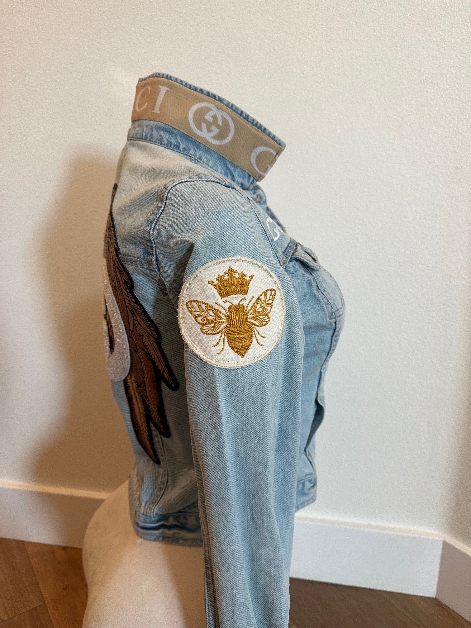 GUCCI INSPIRED CUSTOM DENIM