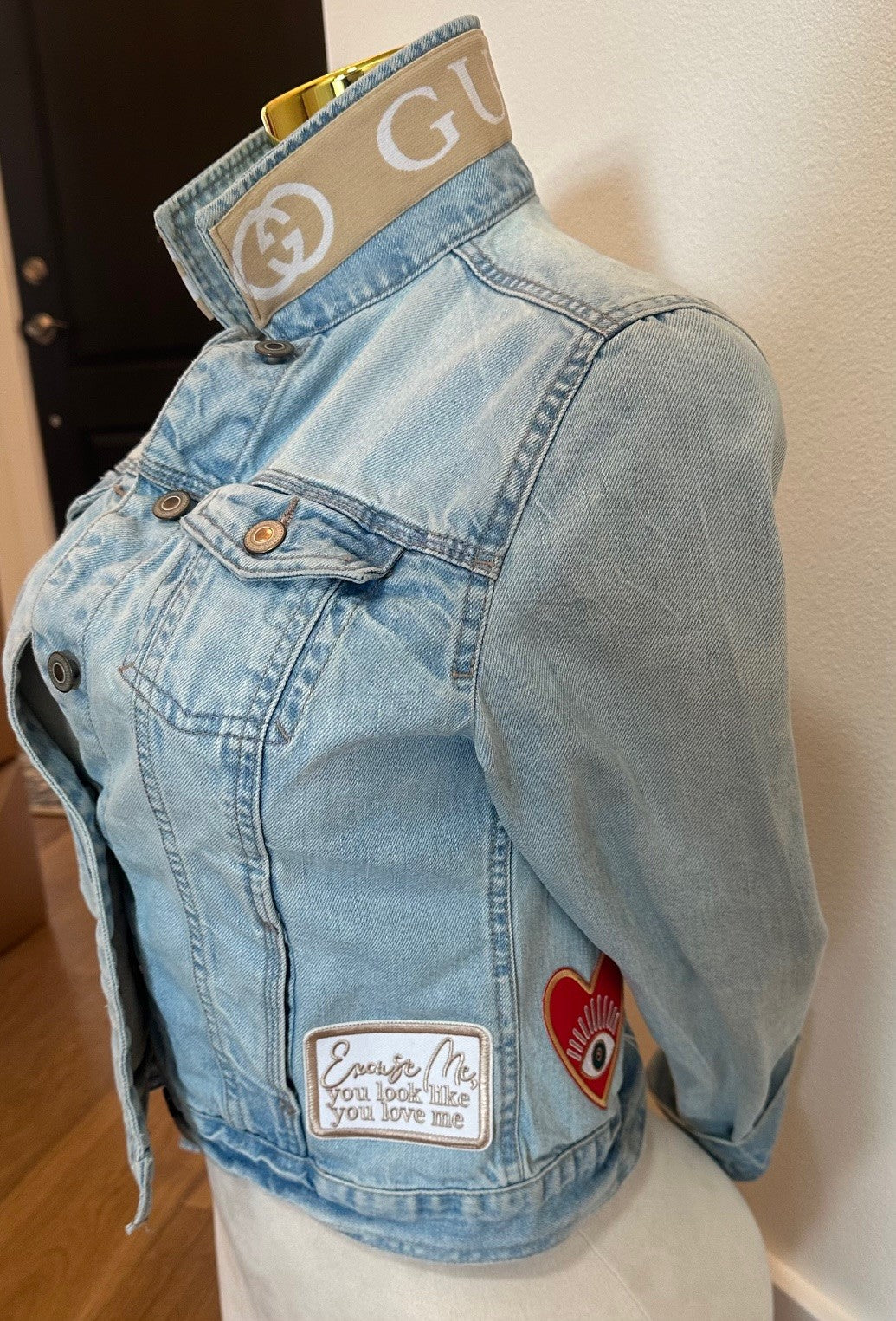 GUCCI INSPIRED CUSTOM DENIM