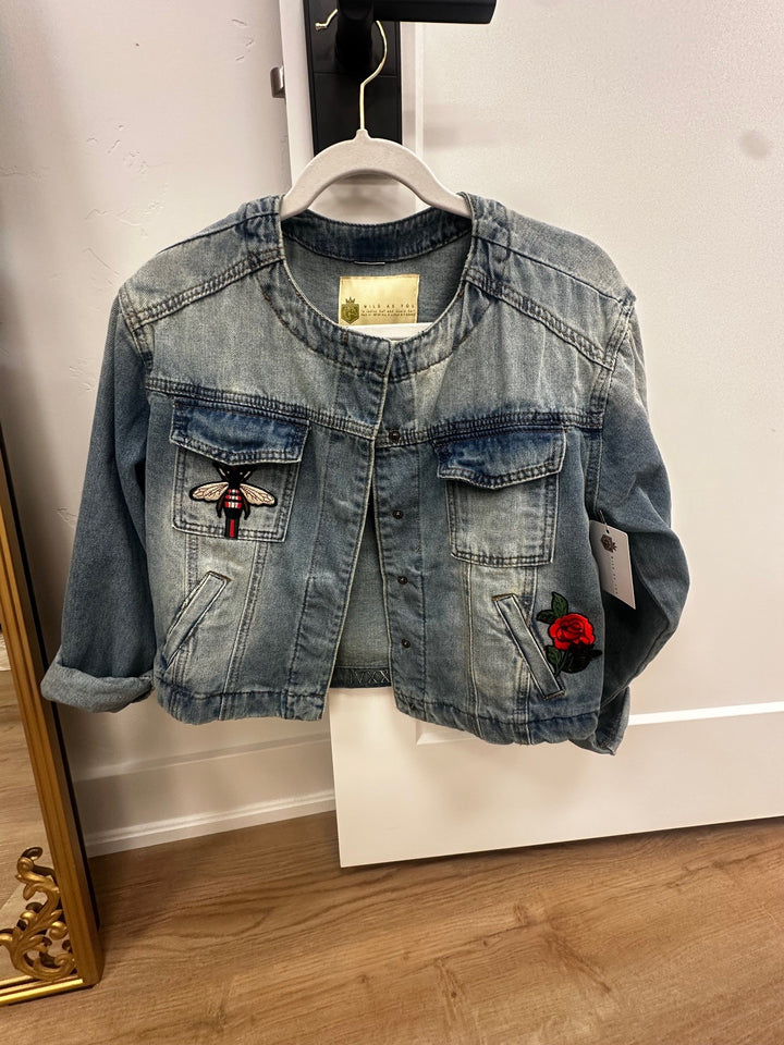 Custom GUCCI Denim Jacket