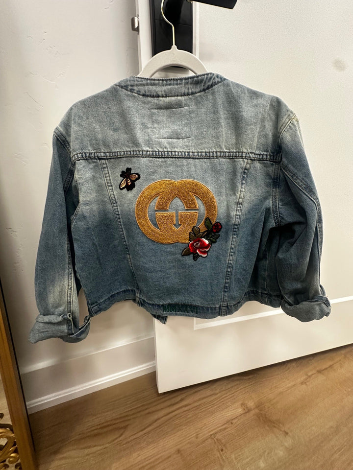 Custom GUCCI Denim Jacket
