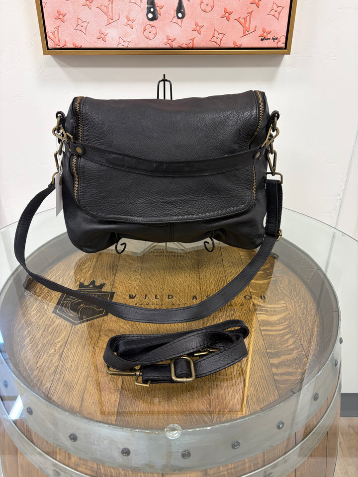 Italian Leather Messenger Bag