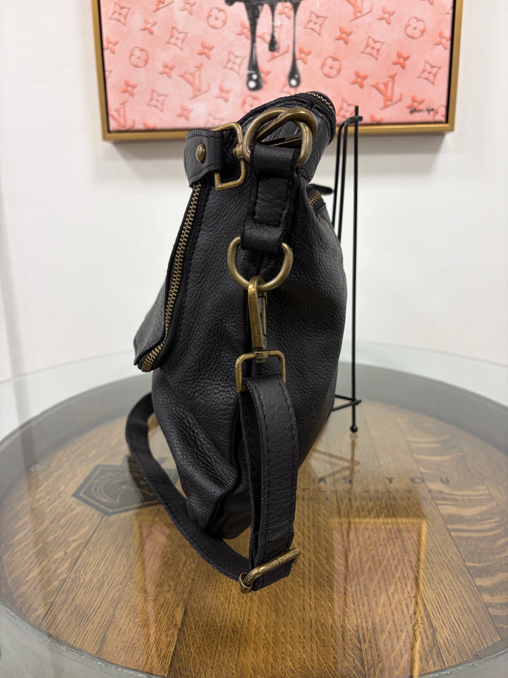 Italian Leather Messenger Bag