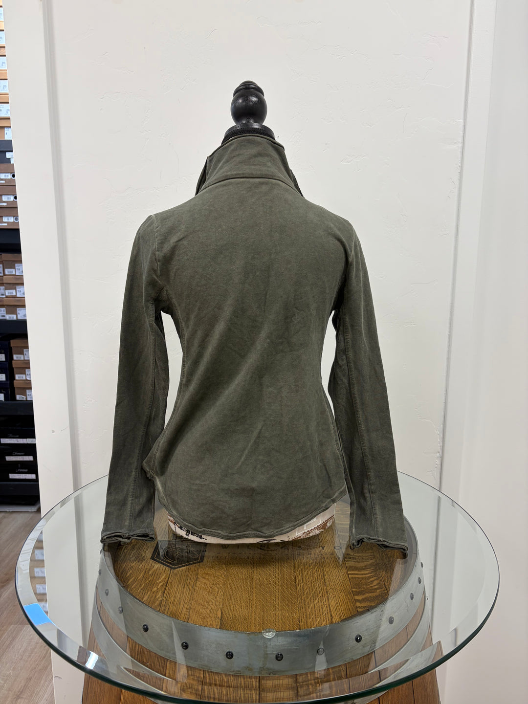 Asymmetrical Top Green