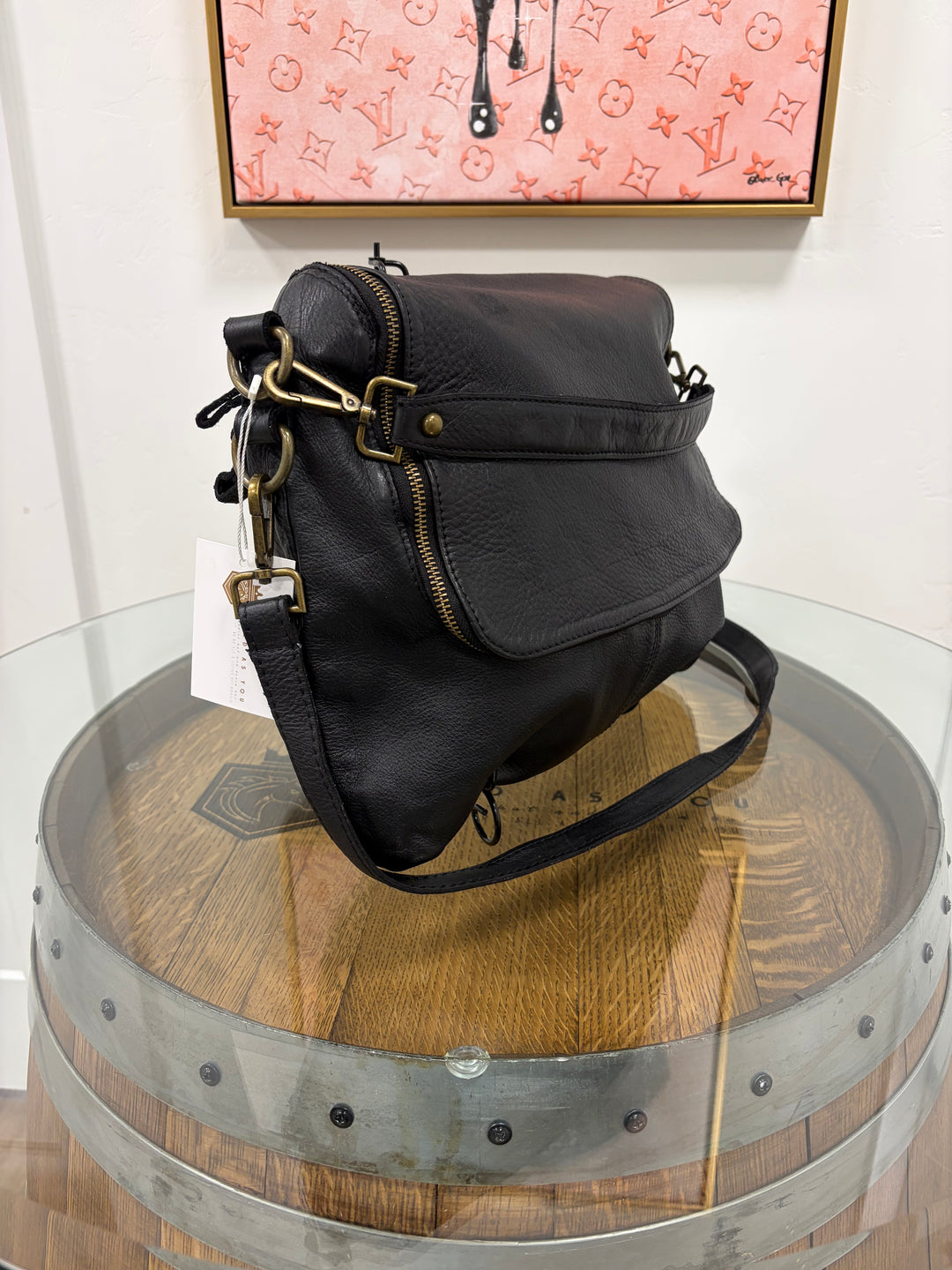 Italian Leather Messenger Bag