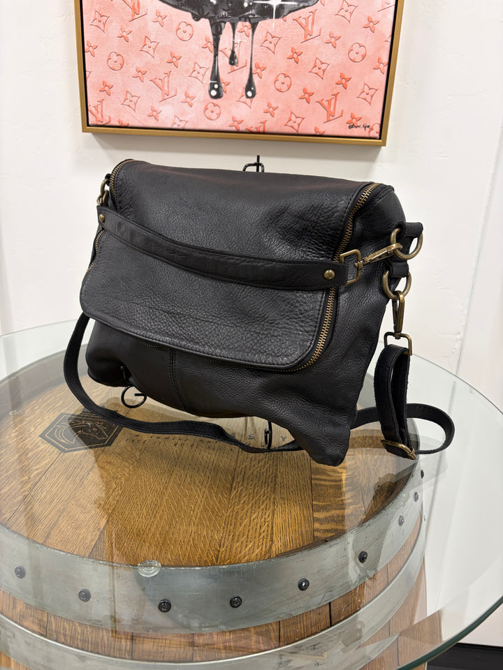 Italian Leather Messenger Bag