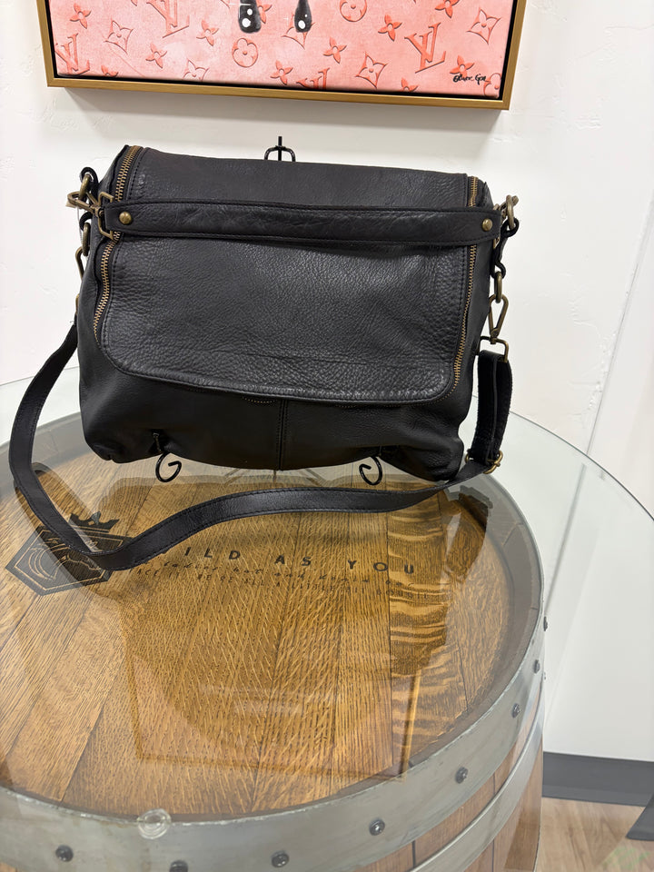 Italian Leather Messenger Bag