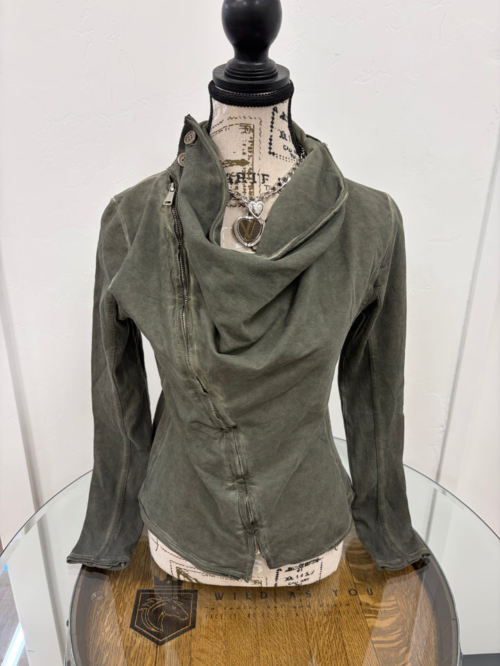 Asymmetrical Top Green