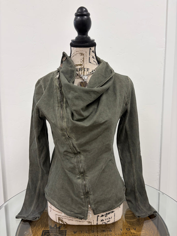 Asymmetrical Top Green