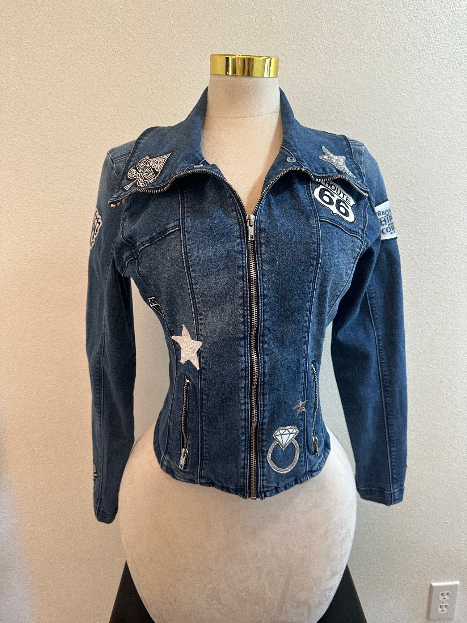 LOUIS VUITTON INSPIRED CUSTOM DENIM